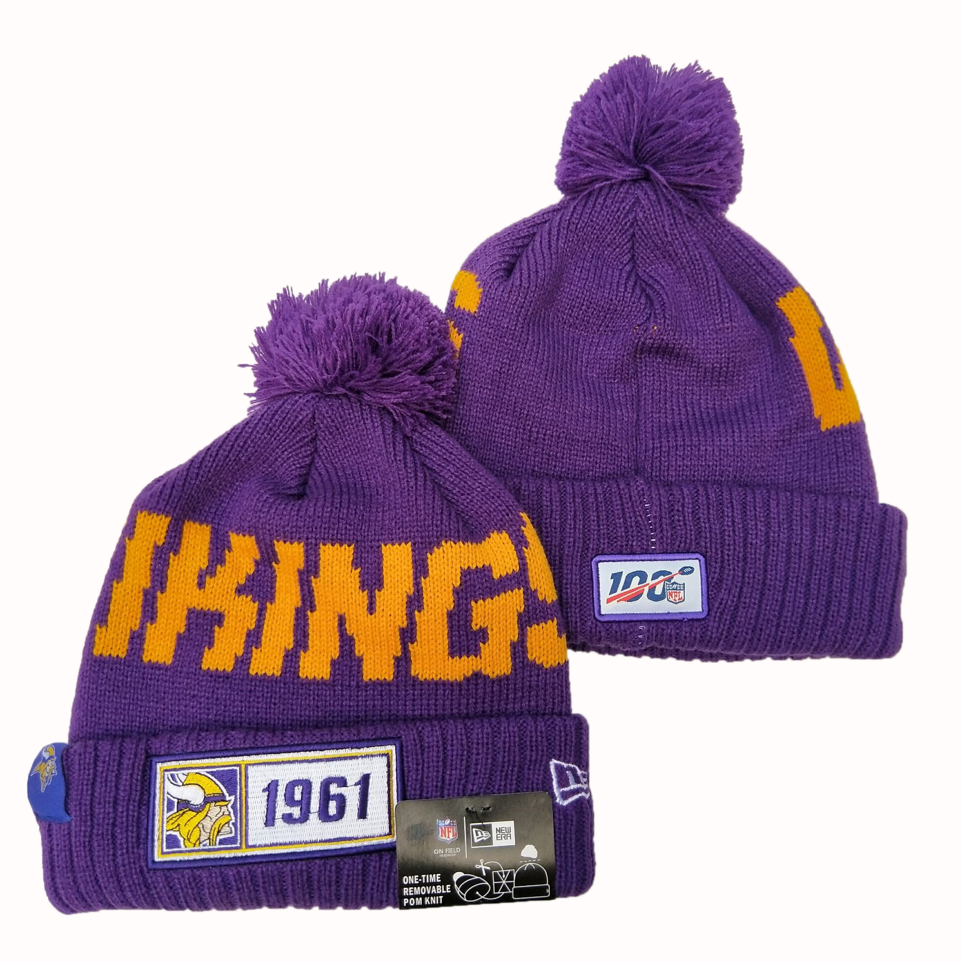 Minnesota Vikings Knit Hats 032
